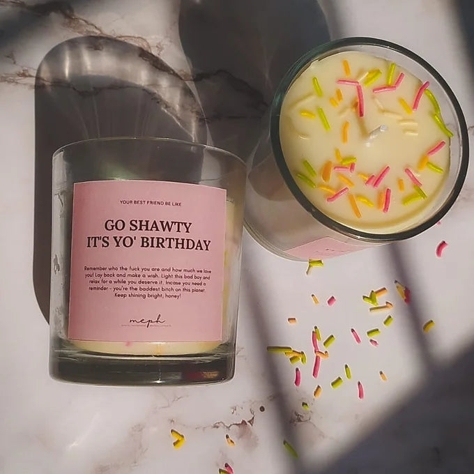 Birthday Candle Jar