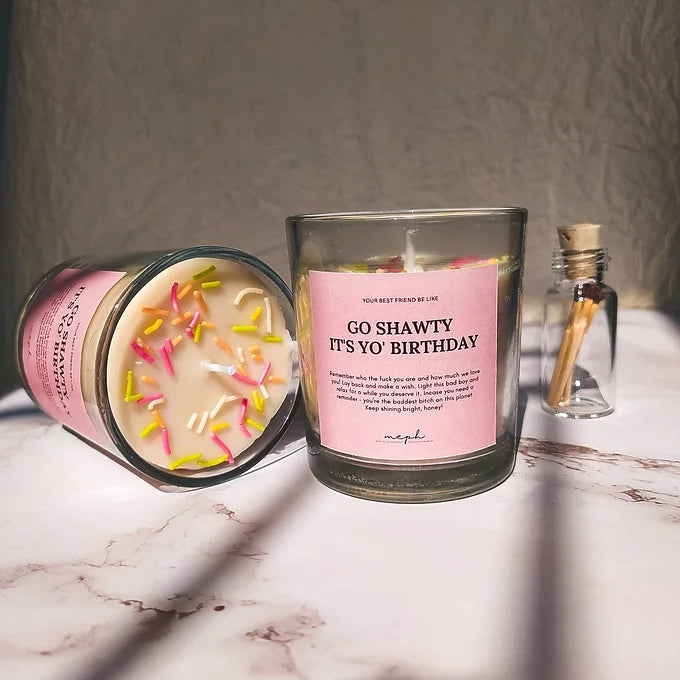 Birthday Candle Jar