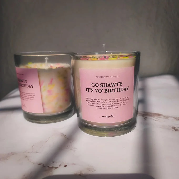 Birthday Candle Jar